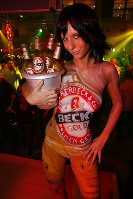 931 Bodypainting Becks - Recklinghausen